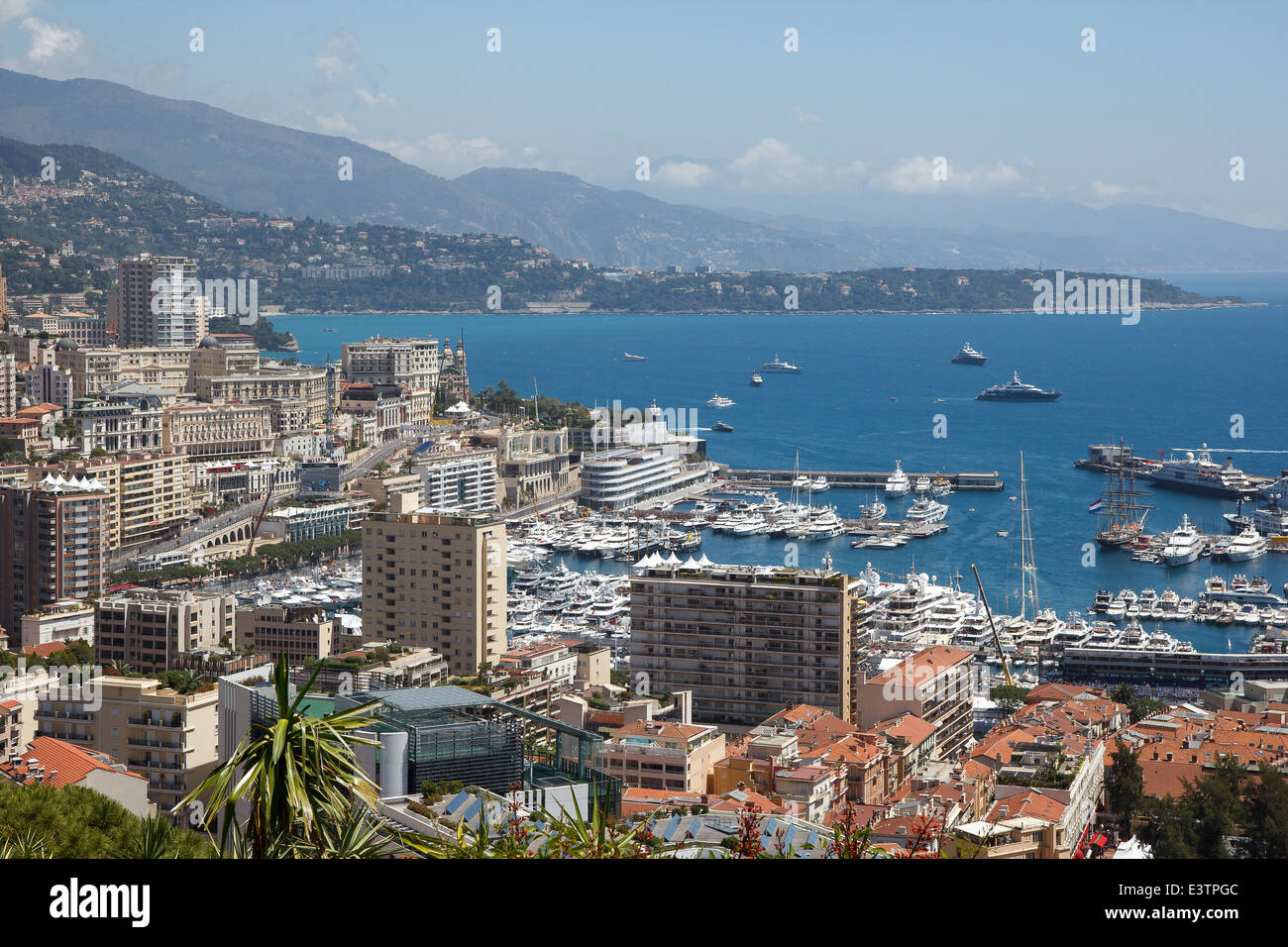 Monaco, Le Rocher Stock Photo - Alamy