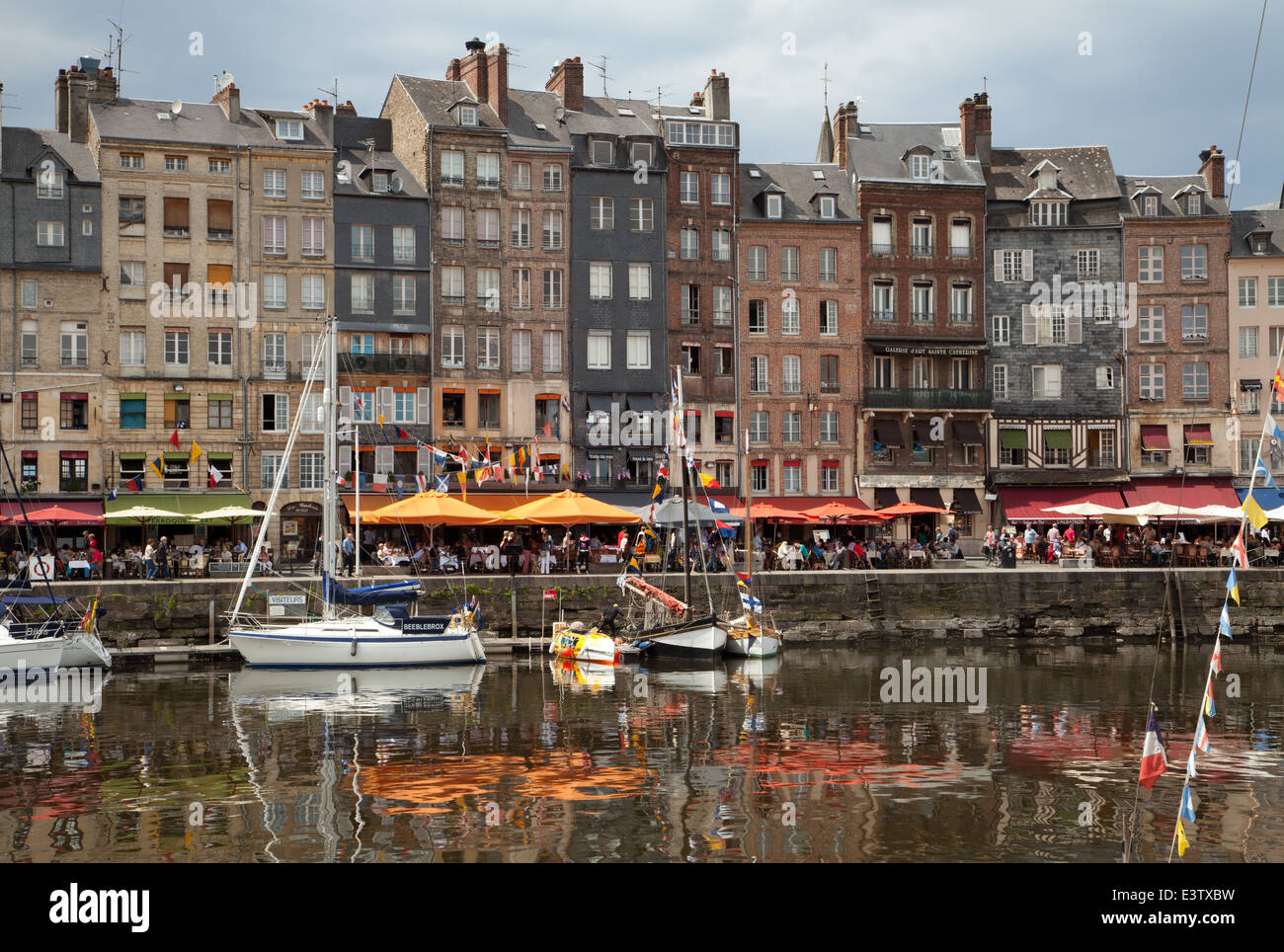 Honfleur harbour, France Stock Photo Alamy