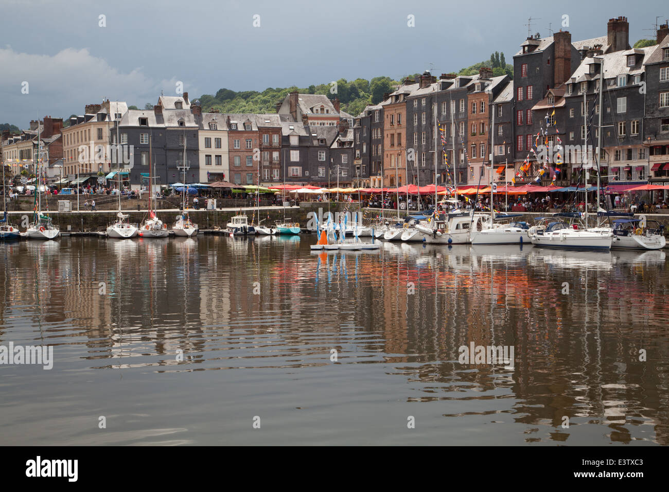 Honfleur harbour, France Stock Photo Alamy