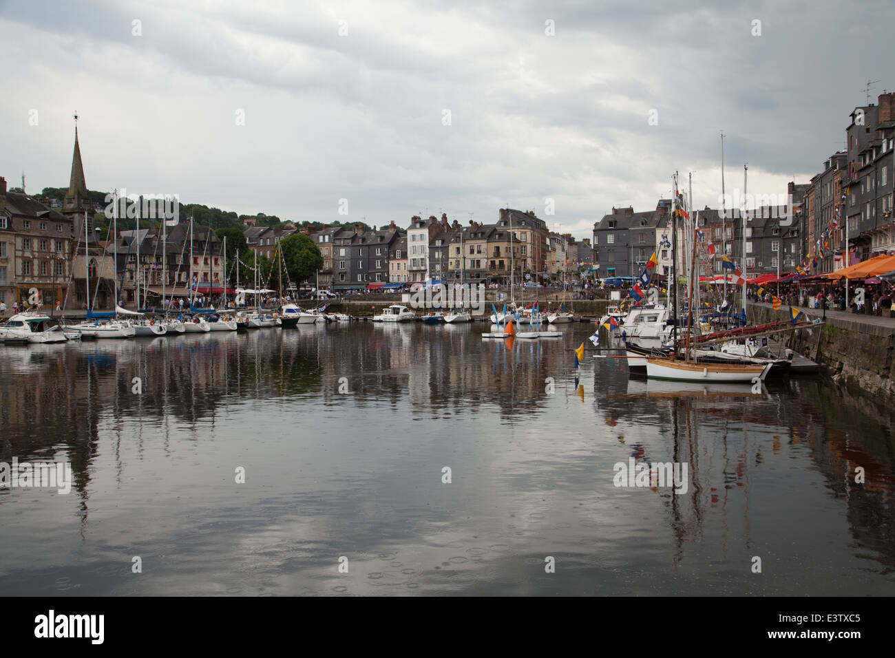 Honfleur harbour, France Stock Photo Alamy