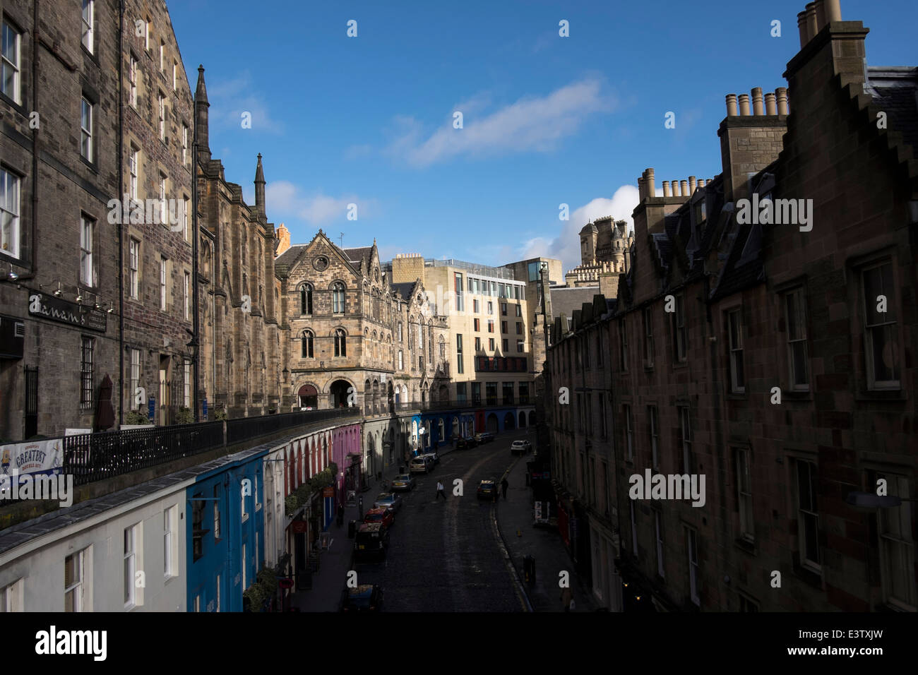 Victoria street, Edinburgh, Scotland Stock Photo Alamy