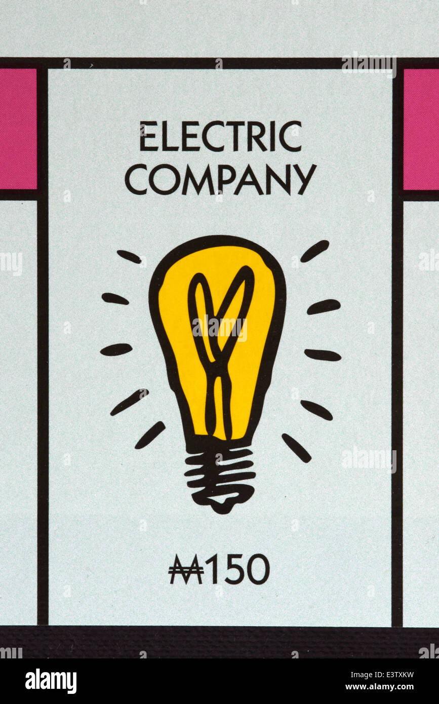 Electric company monopoly hi res stock photography and images Alamy