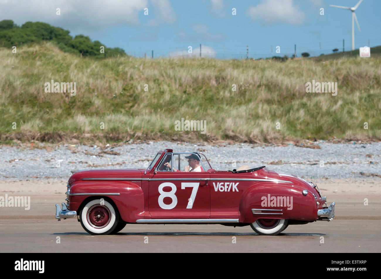 Pendine Sands, UK. 29th June, 2014. Vintage Hot Rod Association - Hot