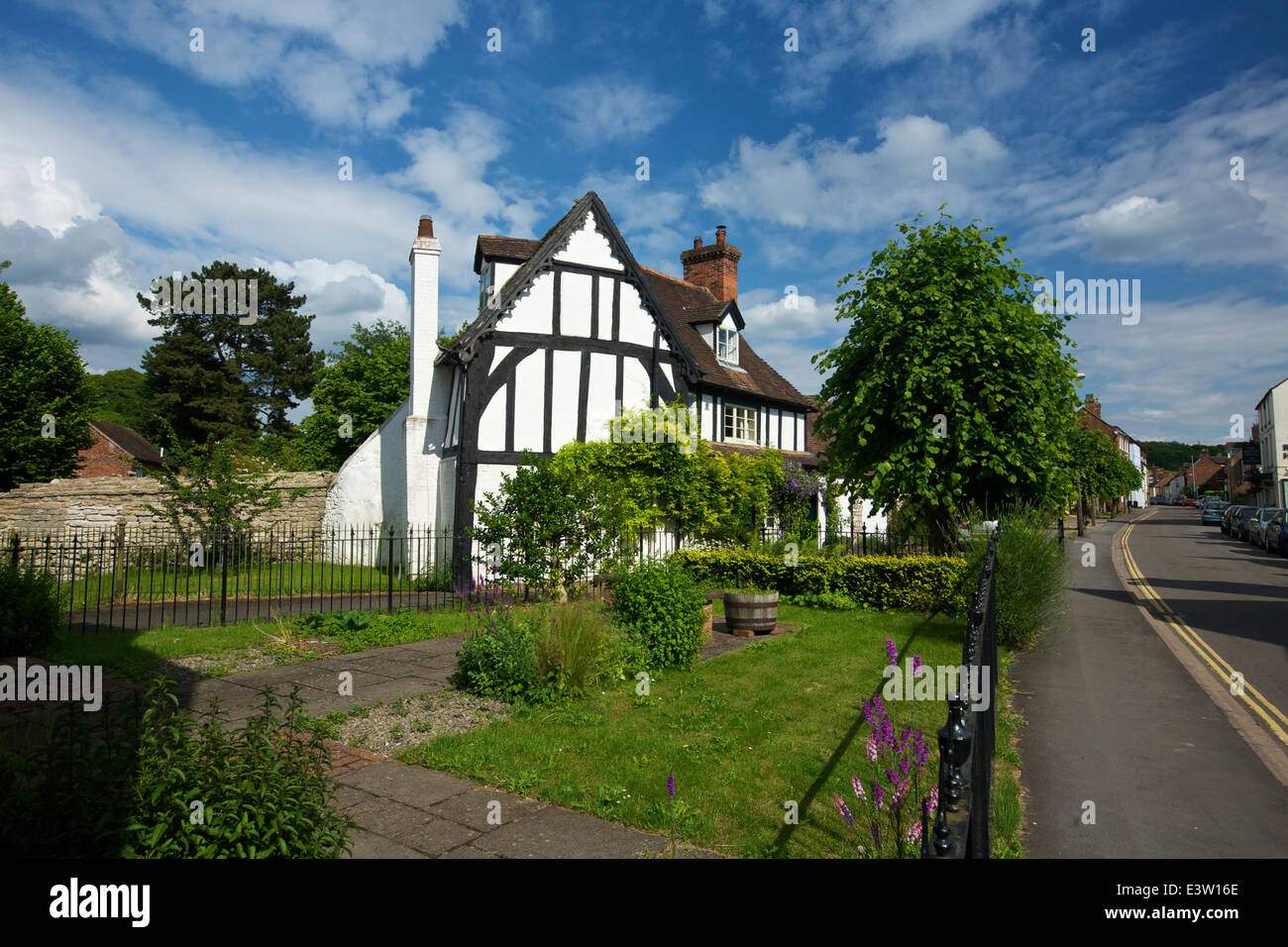 House Much Wenlock Shropshire England UK Stock Photo Alamy