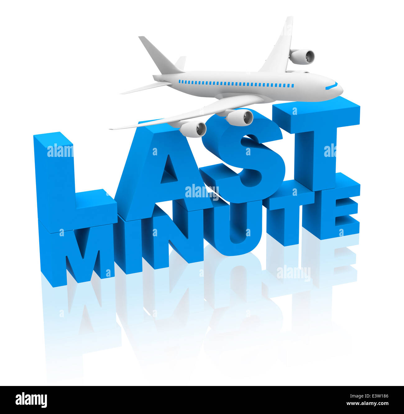 LAST MINUTE DEALS stock illustration. Illustration of flight - 87995765