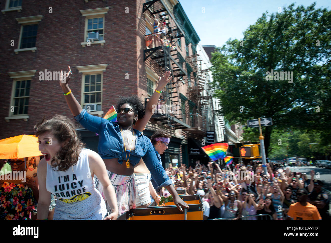 New york city gay pride parade hi-res stock photography and images - Alamy