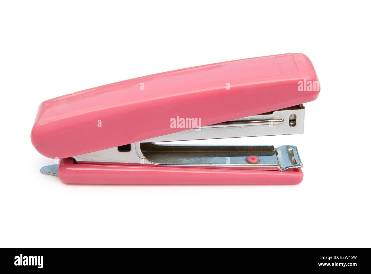 pink stapler with clipping path Stock Photo - Alamy