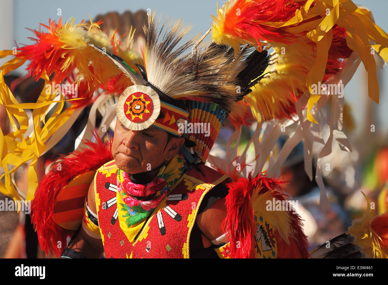 SCOTTSDALE, AZ NOVEMBER 3 Native American dancers participate in the
