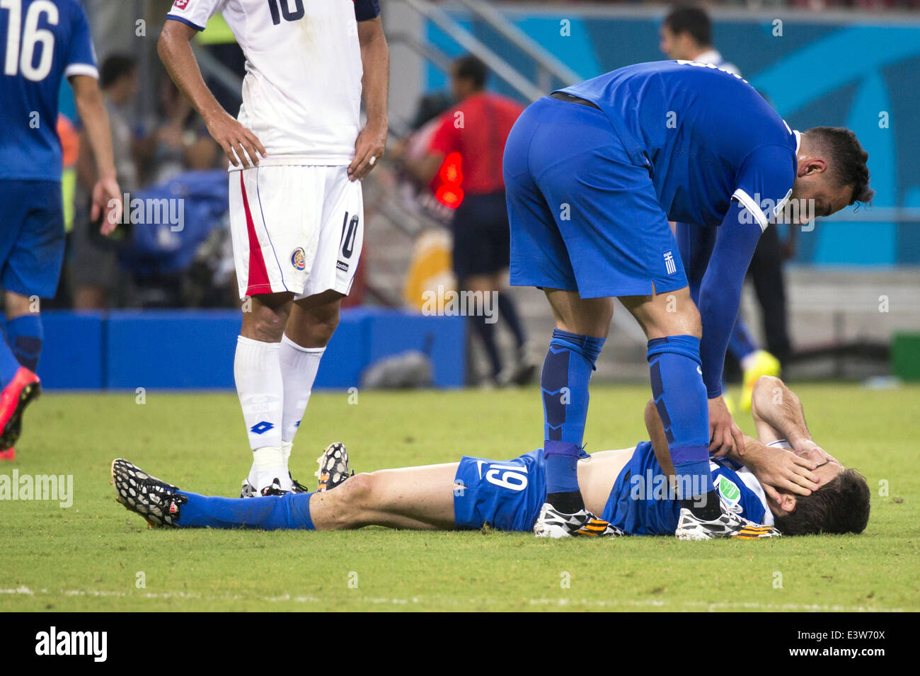 Recife, Brazil. 29th June, 2014. Sokratis Papastathopoulos (GRE