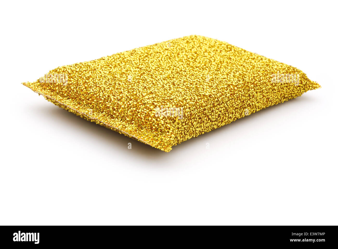 steel wool dishwashing on a white background Stock Photo Alamy