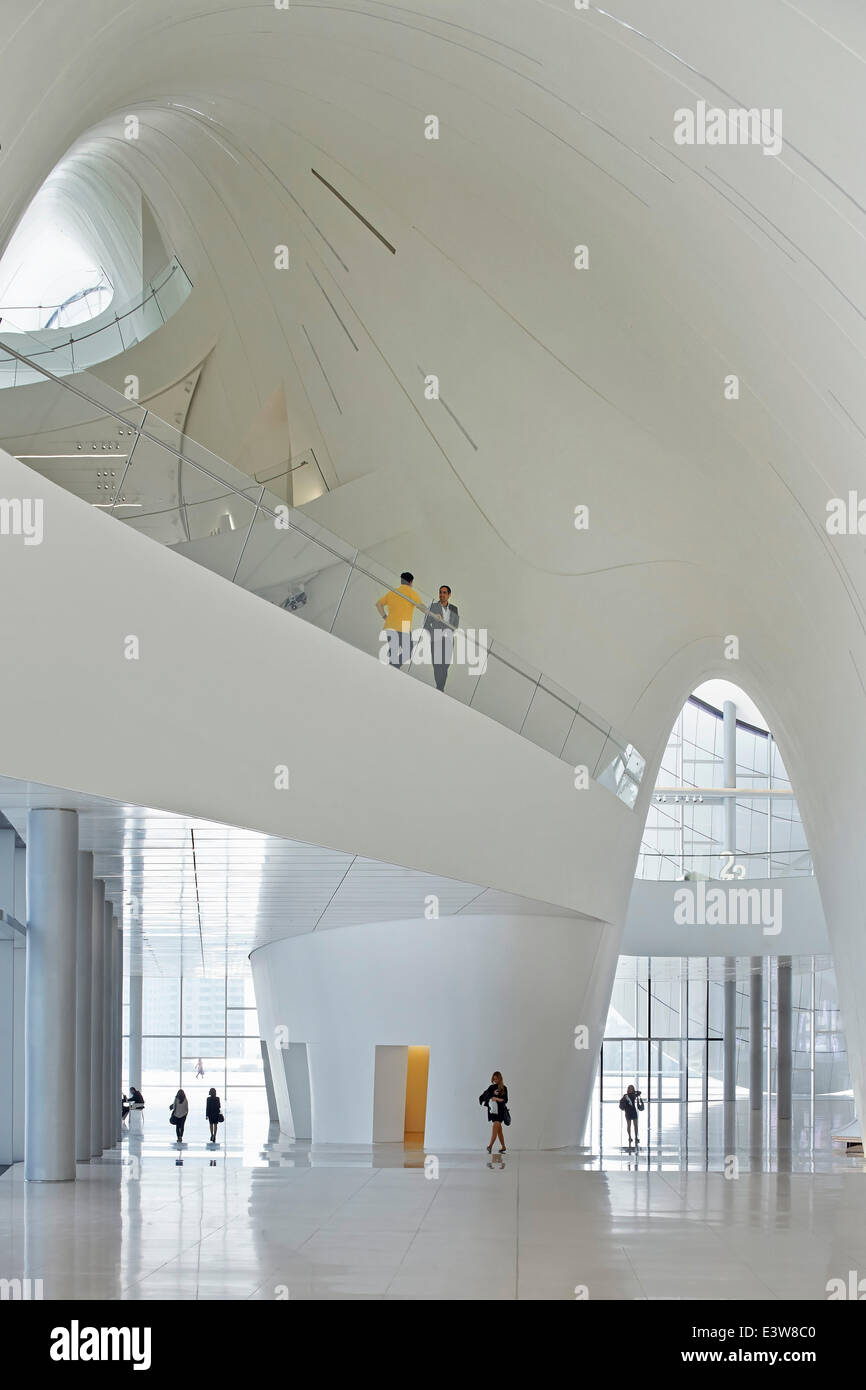 Interior of heydar aliyev center hi-res stock photography and images ...