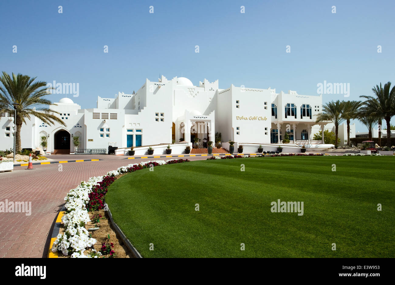 Qatar, Doha, the Doha Golf Club Stock Photo Alamy