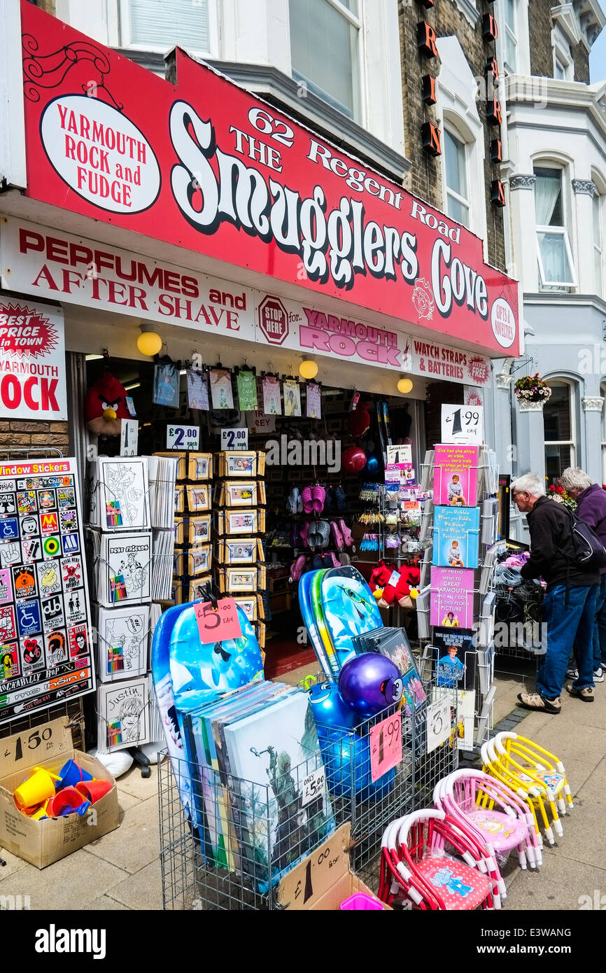 A shop selling toys and beach novelties Stock Photo Alamy