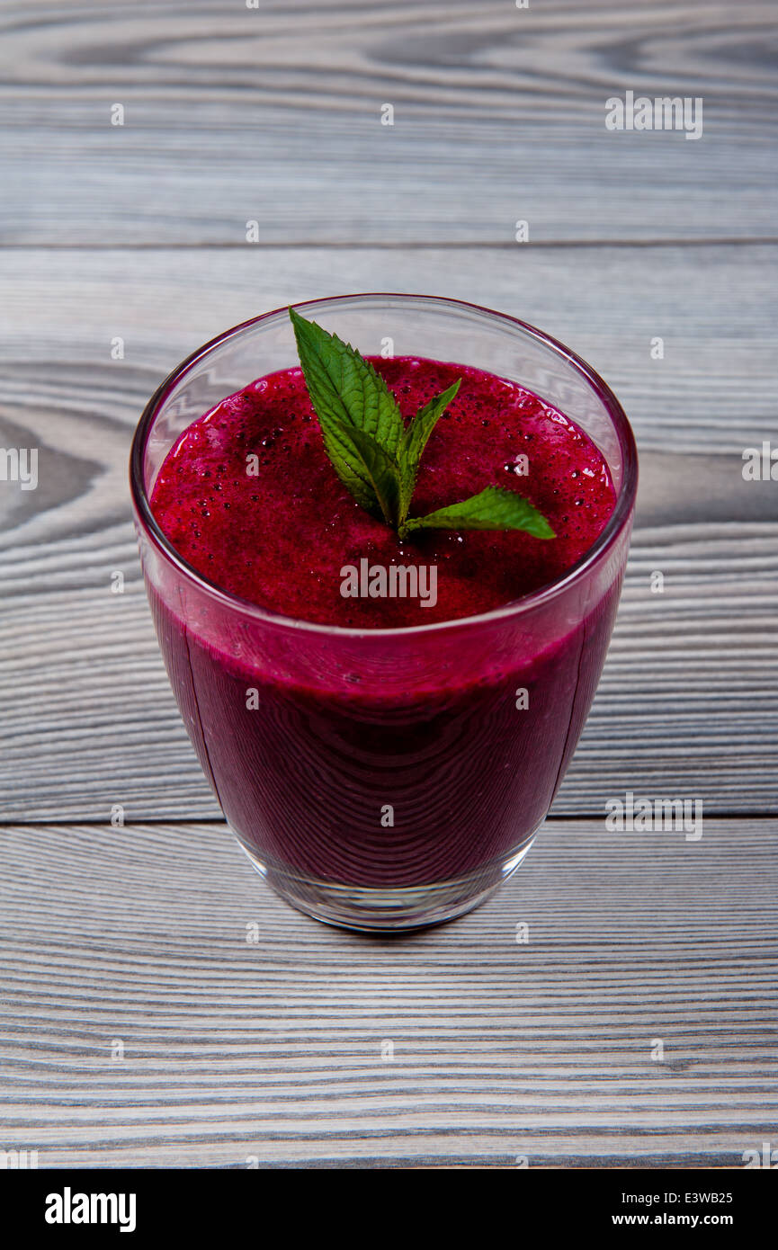 Beet root smoothie Stock Photo - Alamy