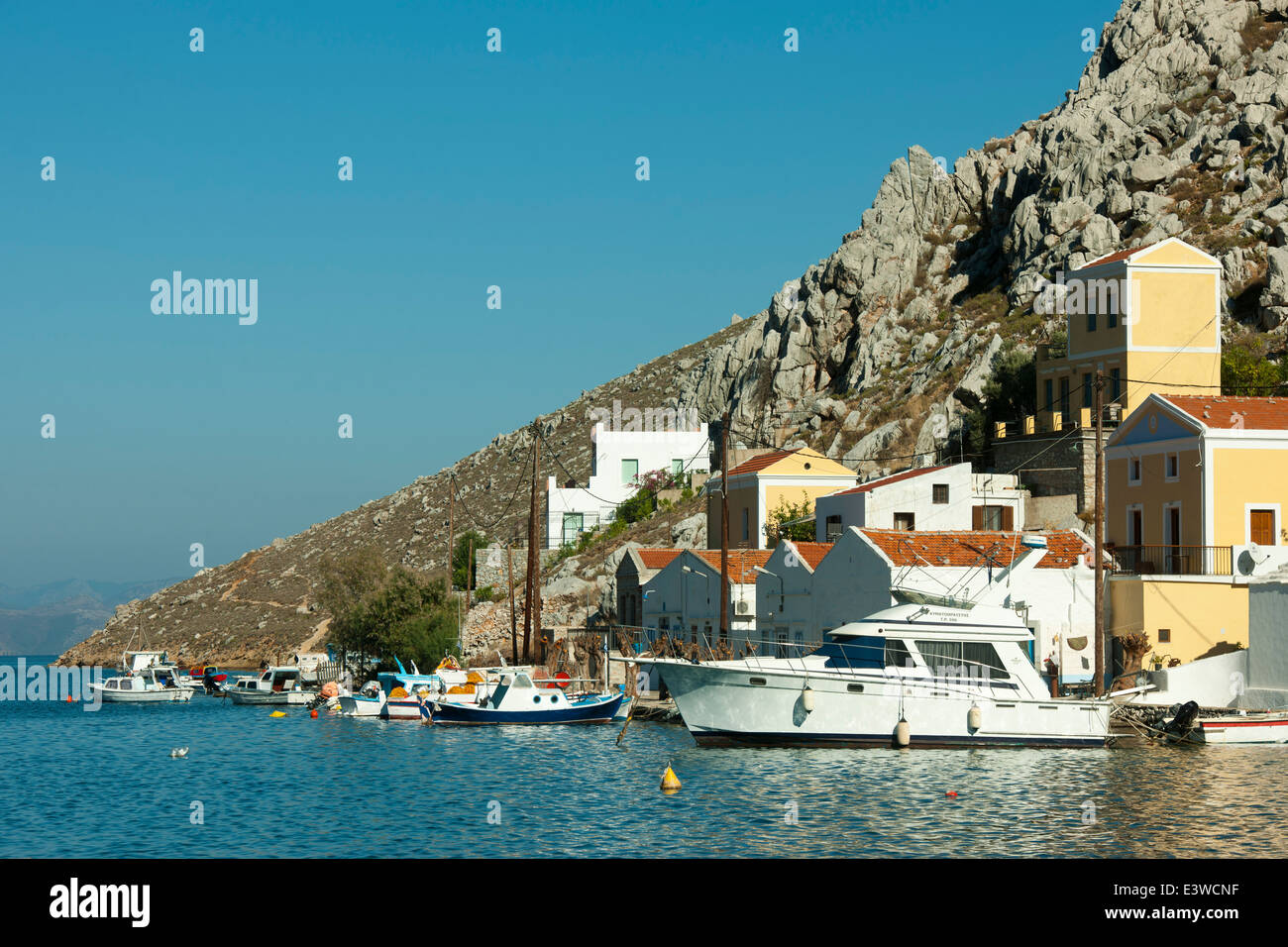 Griechenland, Symi, Bucht von Pedi Stock Photo