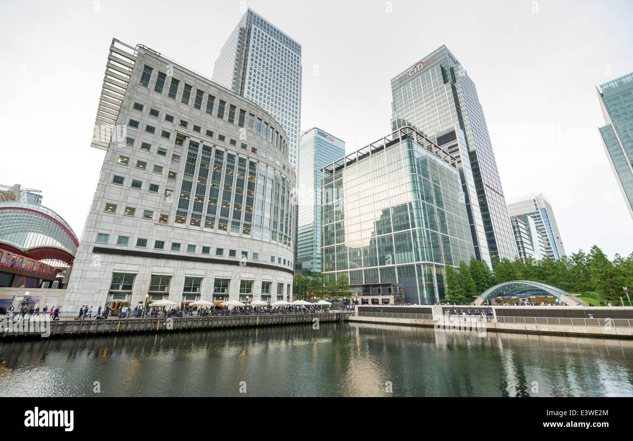 Canary Wharf Docklands London Stock Photo - Alamy
