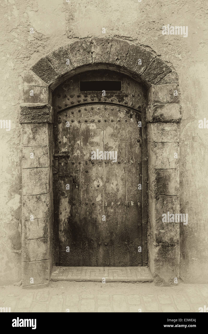 Ancient doors, Morocco Stock Photo