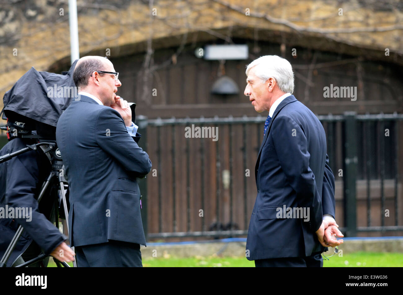 Jack Straw MP (Labour Blackburn former Foreign and Home secretary