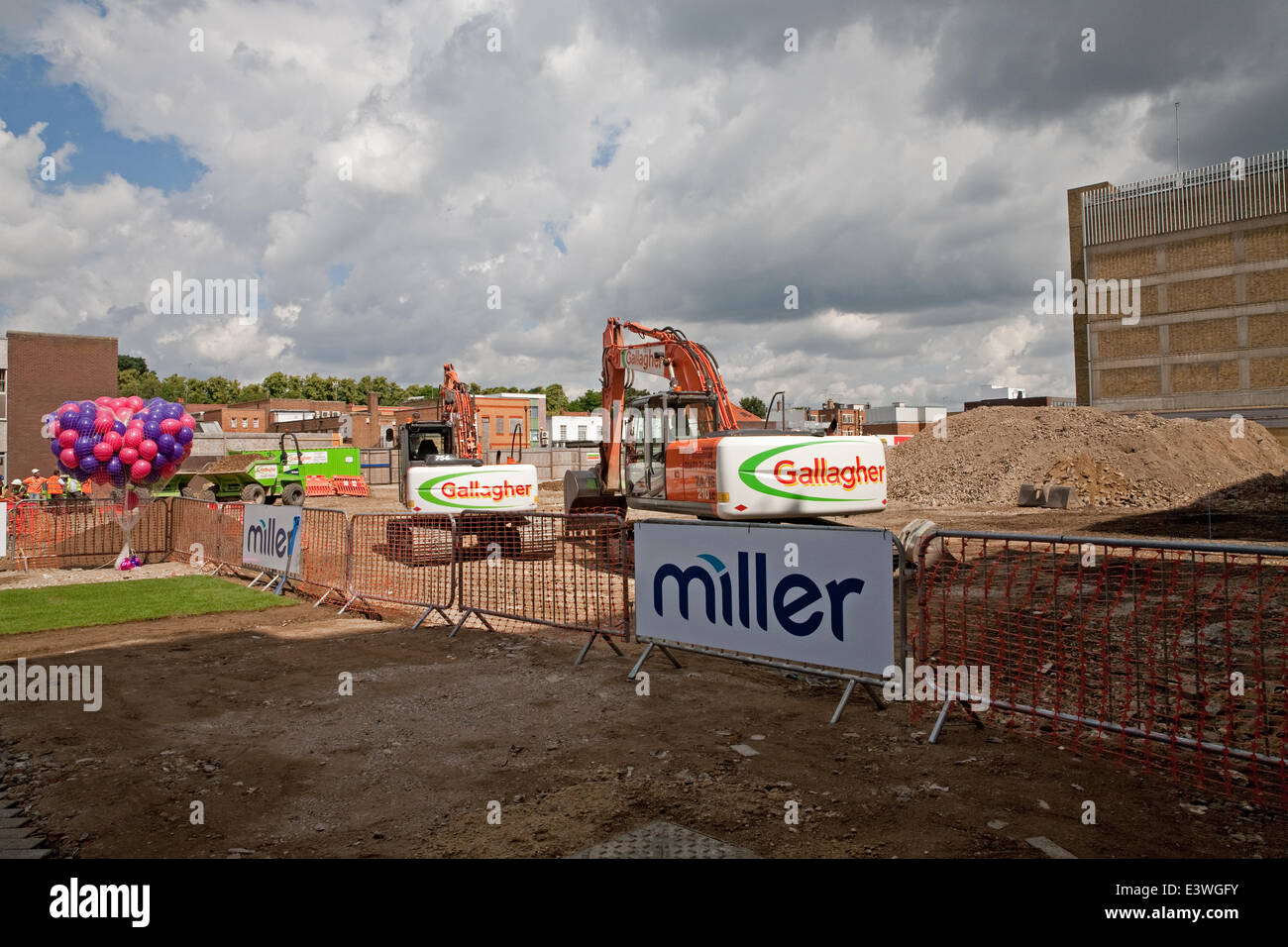 Orpington, UK. 30th June, 2014. Walnuts Development Launch Ceremony in Orpington Credit:  Keith Larby/Alamy Live News Stock Photo