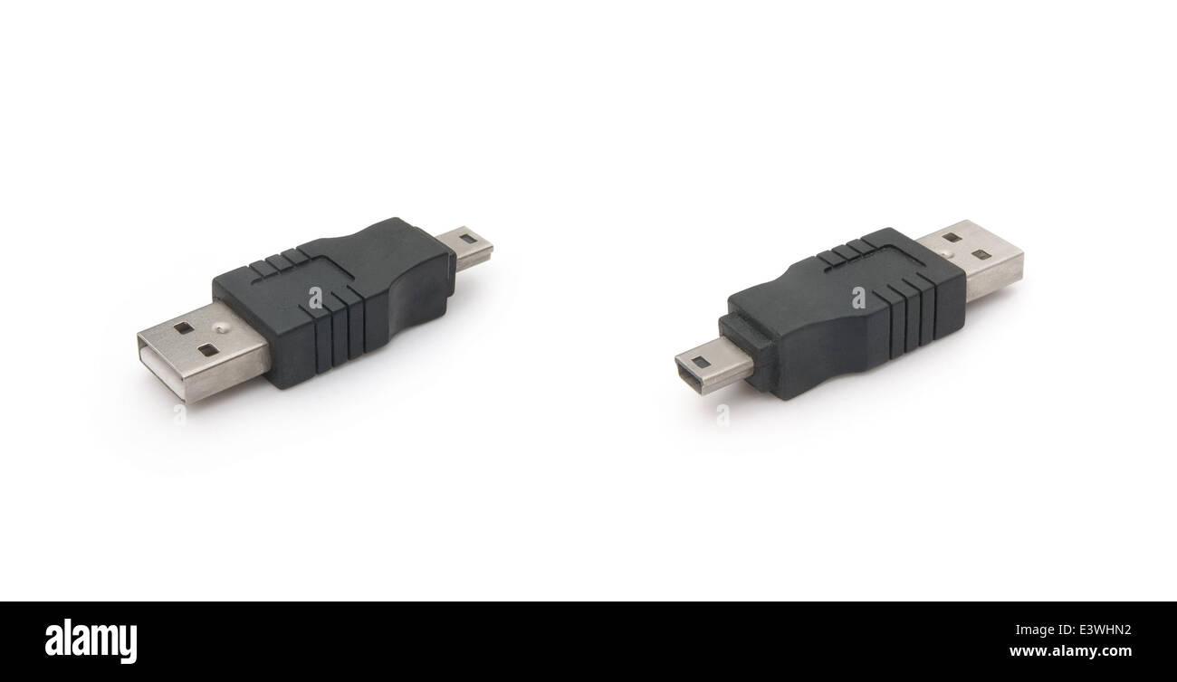 USB plug with clipping path Stock Photo Alamy