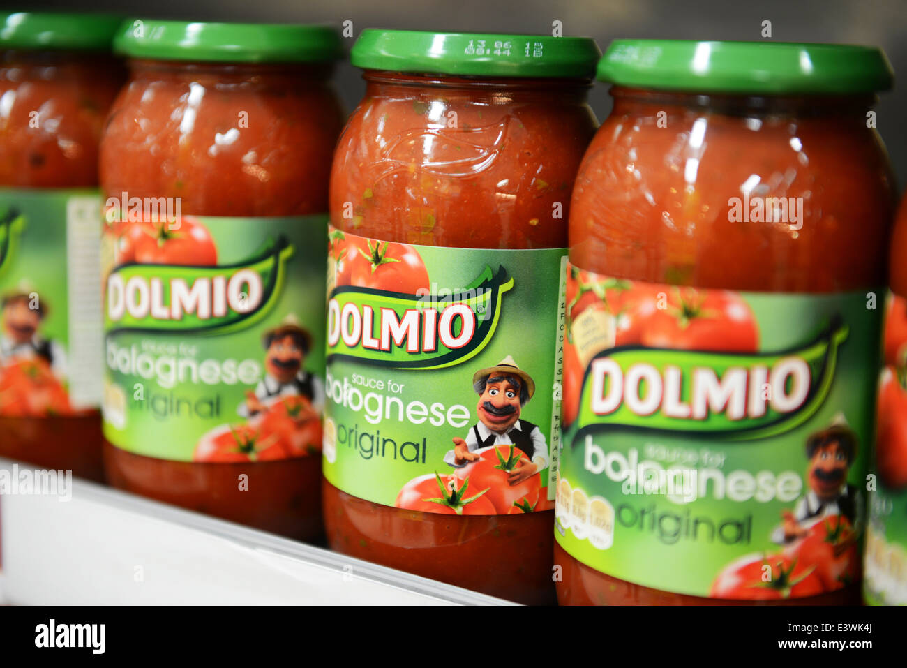 Dolmio Bolognese Sauce Stock Photo