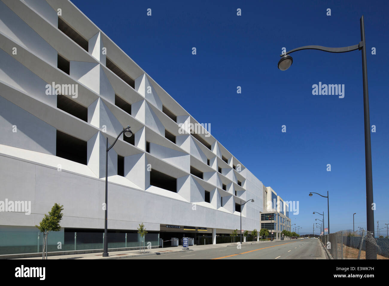 Mission Bay Block 27 Parking Structure, Mission Bay, San Francisco, California, USA Stock Photo