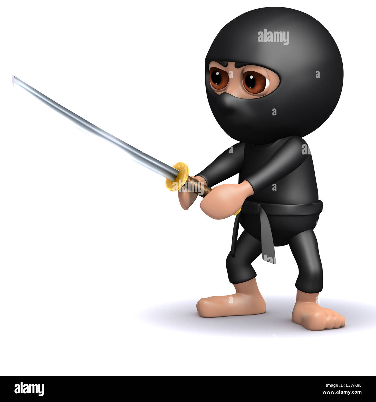 Ninja assassin stock image. Image of killer, shuriken - 13642115