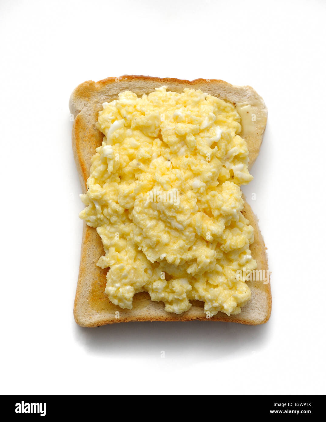 Scrambled Egg On Toast Stock Photos Scrambled Egg On Toast Stock