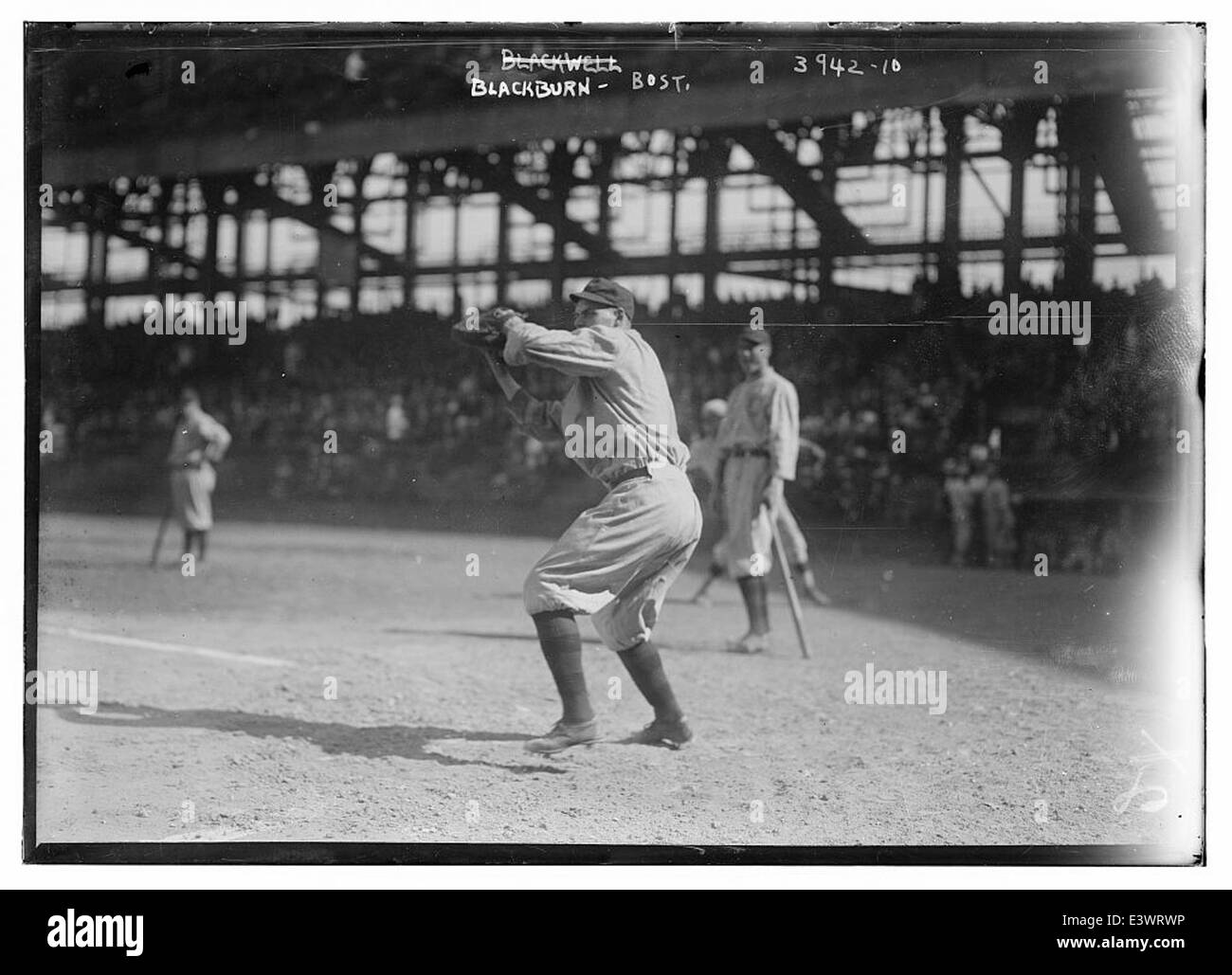[Earl Blackburn, Boston NL (baseball)] (LOC) Stock Photo