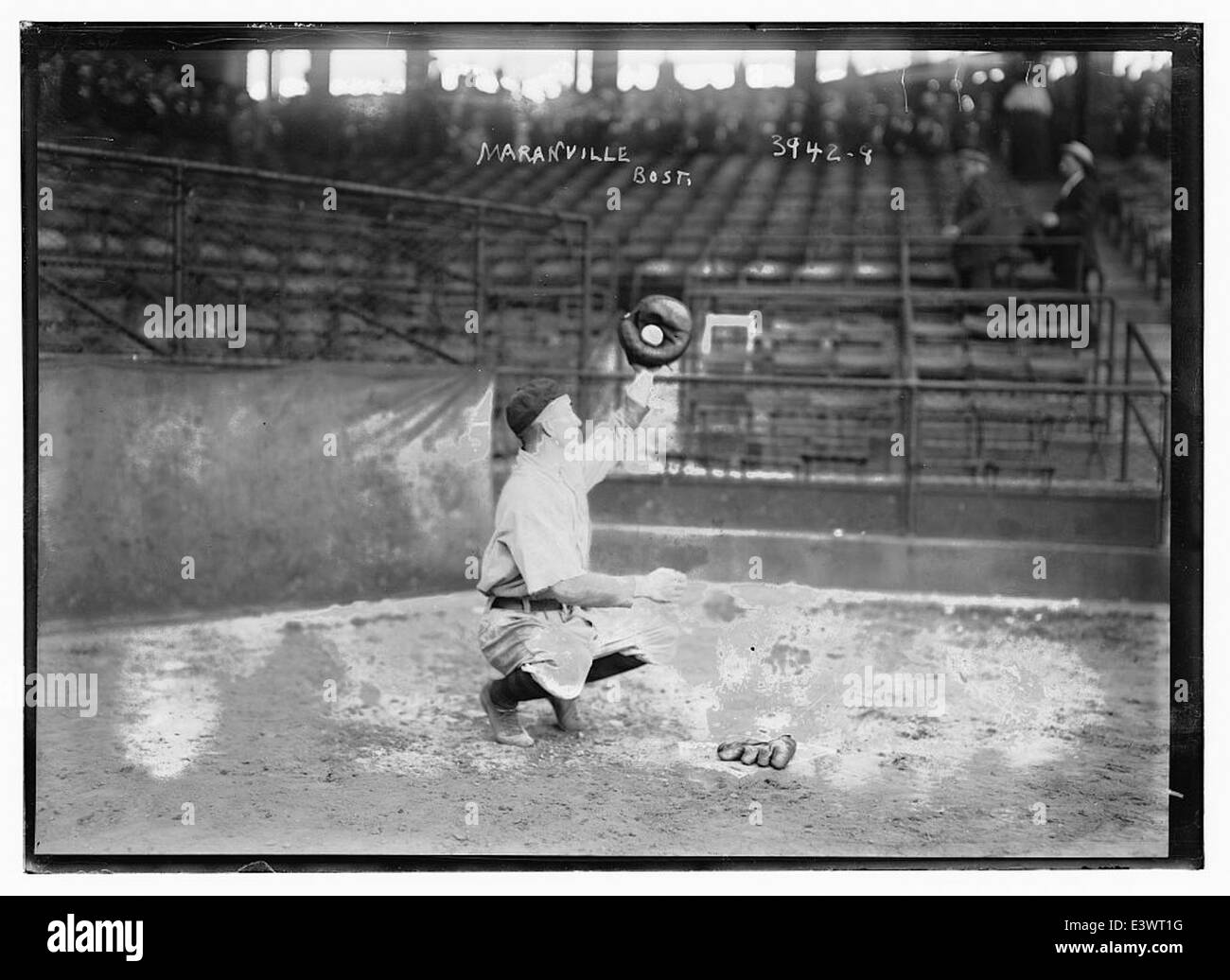 [Walter 'Rabbit' Maranville, Boston NL (baseball)] (LOC) Stock Photo