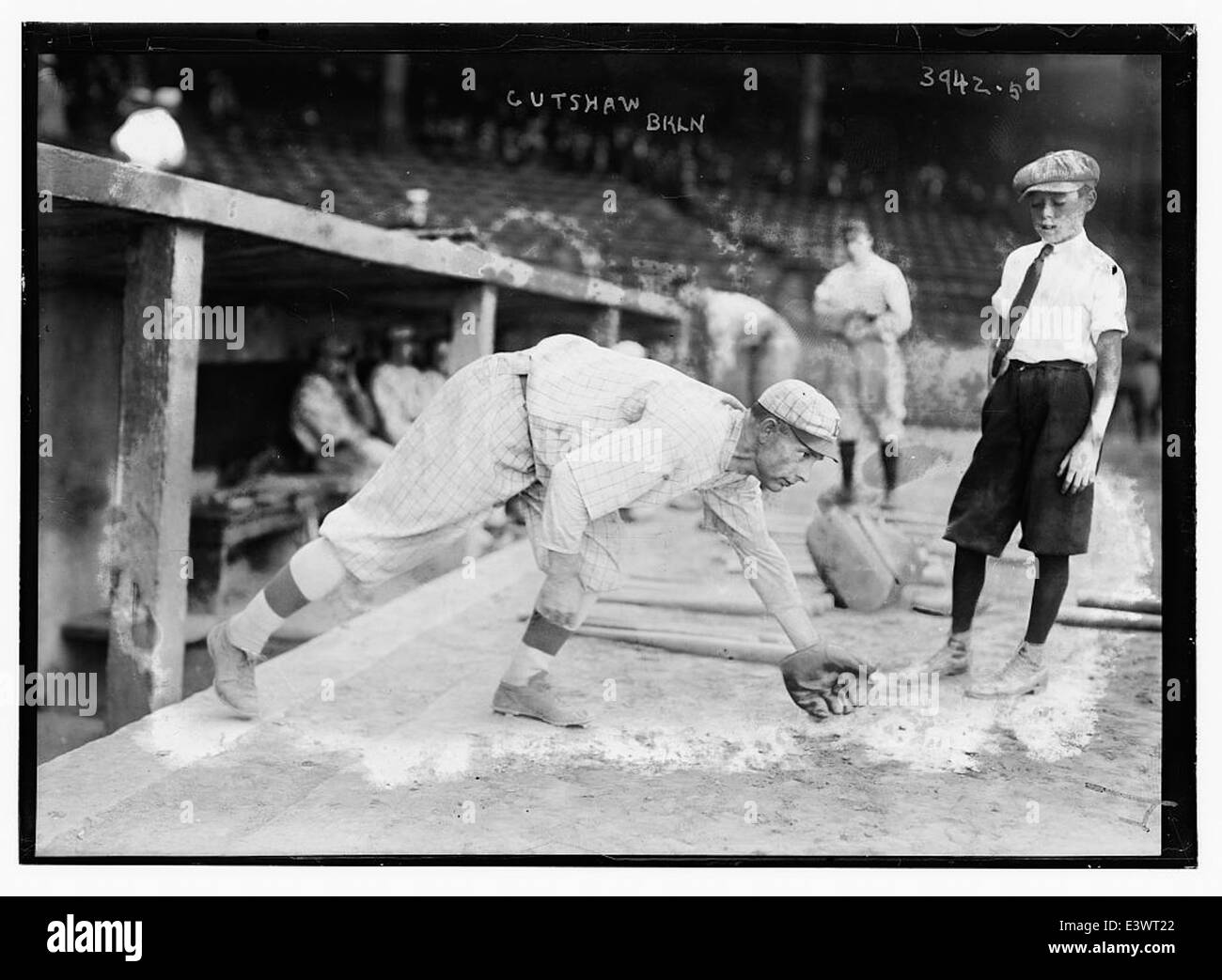 [George Cutshaw, Brooklyn NL (baseball)] (LOC) Stock Photo