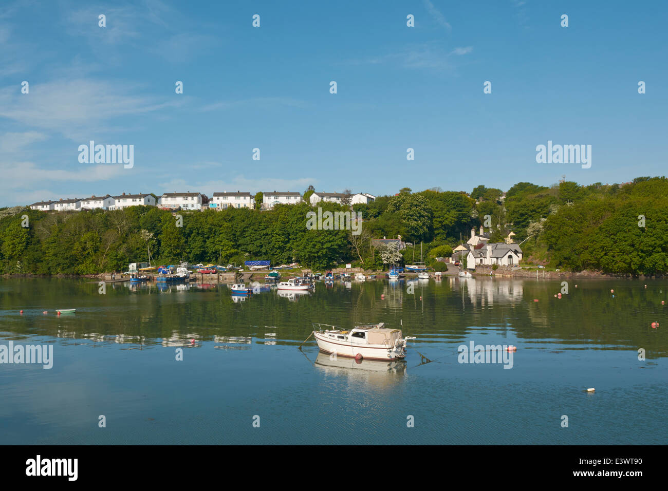 Castle Pill Milford Haven, Pembrokeshire, Wales, UK Stock Photo Alamy