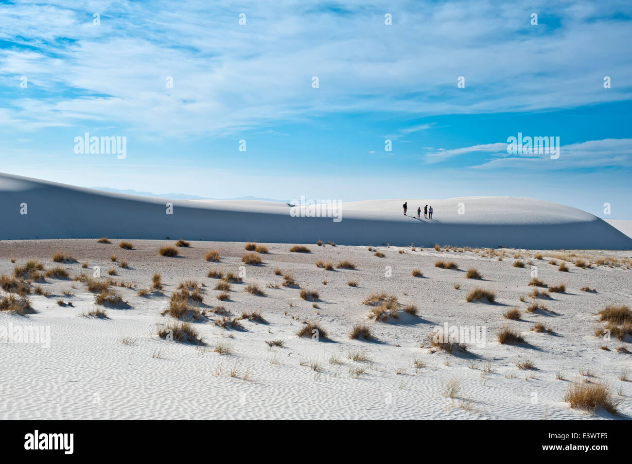White Sands, NM Stock Photo Alamy