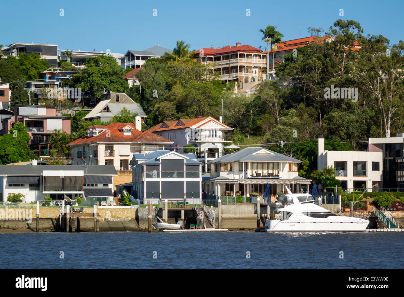 Brisbane Australia,Queensland Brisbane River water,East Brisbane,Norman Park,waterfront