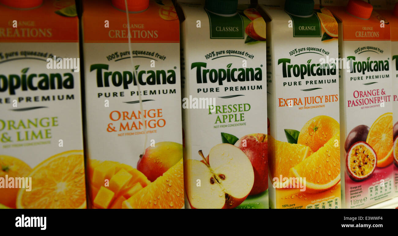 Tropicana Juice Drink Stock Photo