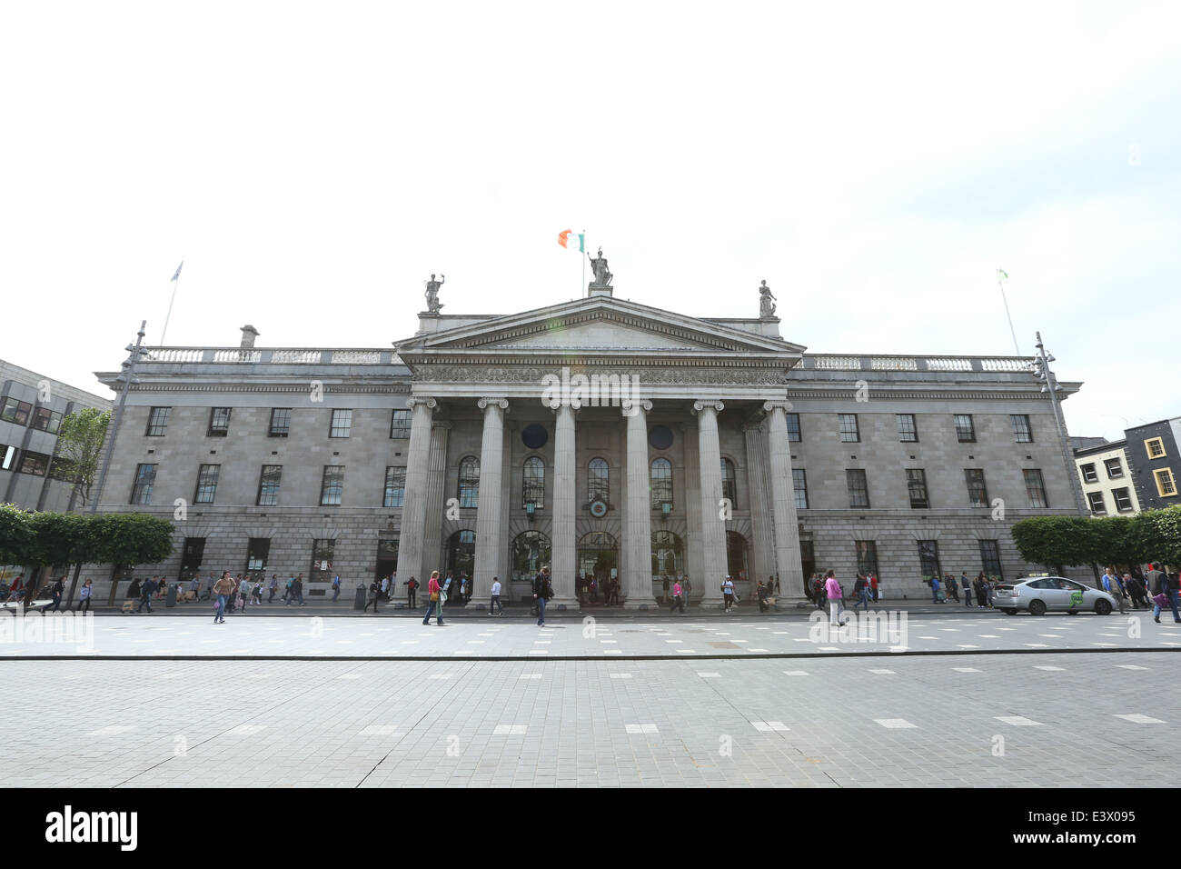 Image of the General Post Office (GPO) on O'Connell Street, Dublin