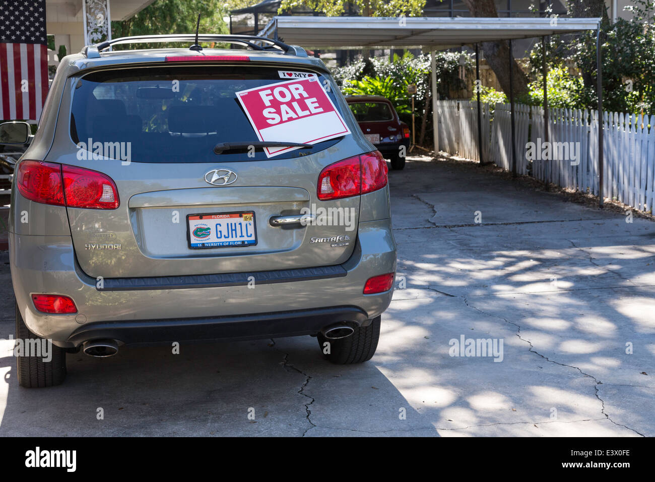 Used Car For Sale by Owner, USA Stock Photo