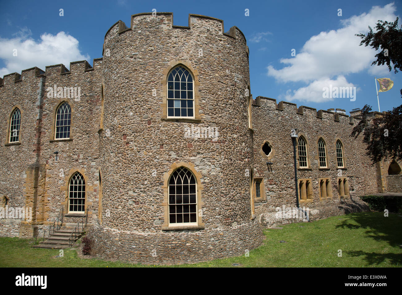 Taunton Castle Taunton Somerset England UK Stock Photo Alamy
