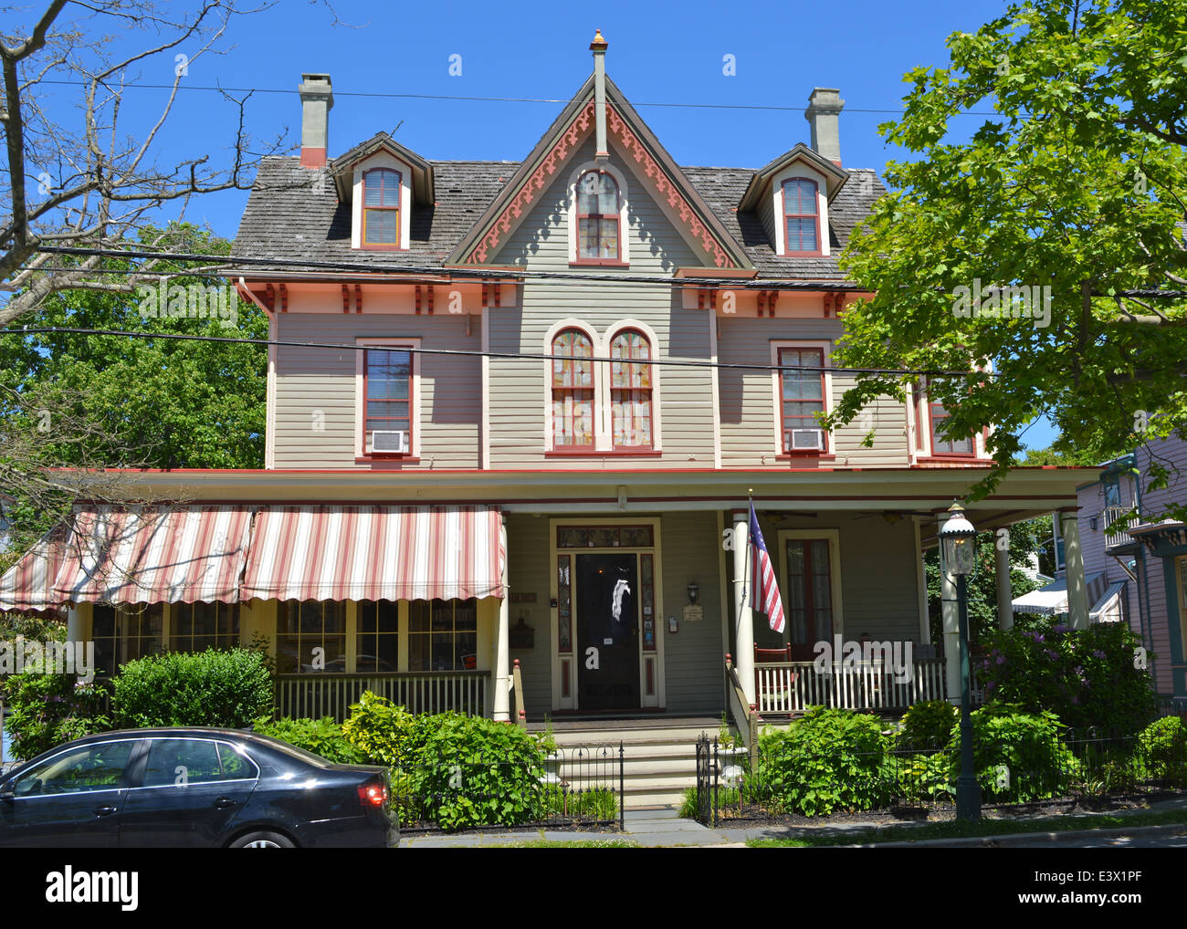 House in the Cape May Historic District, Cape May, New jersey Stock