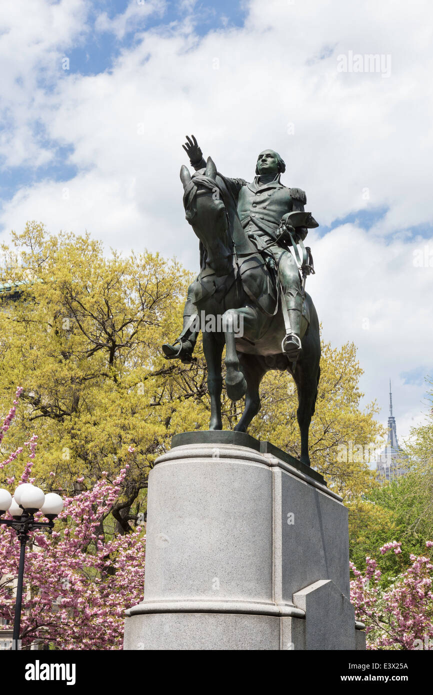 Washington Statue, Union Square Park, NYC Stock Photo Alamy