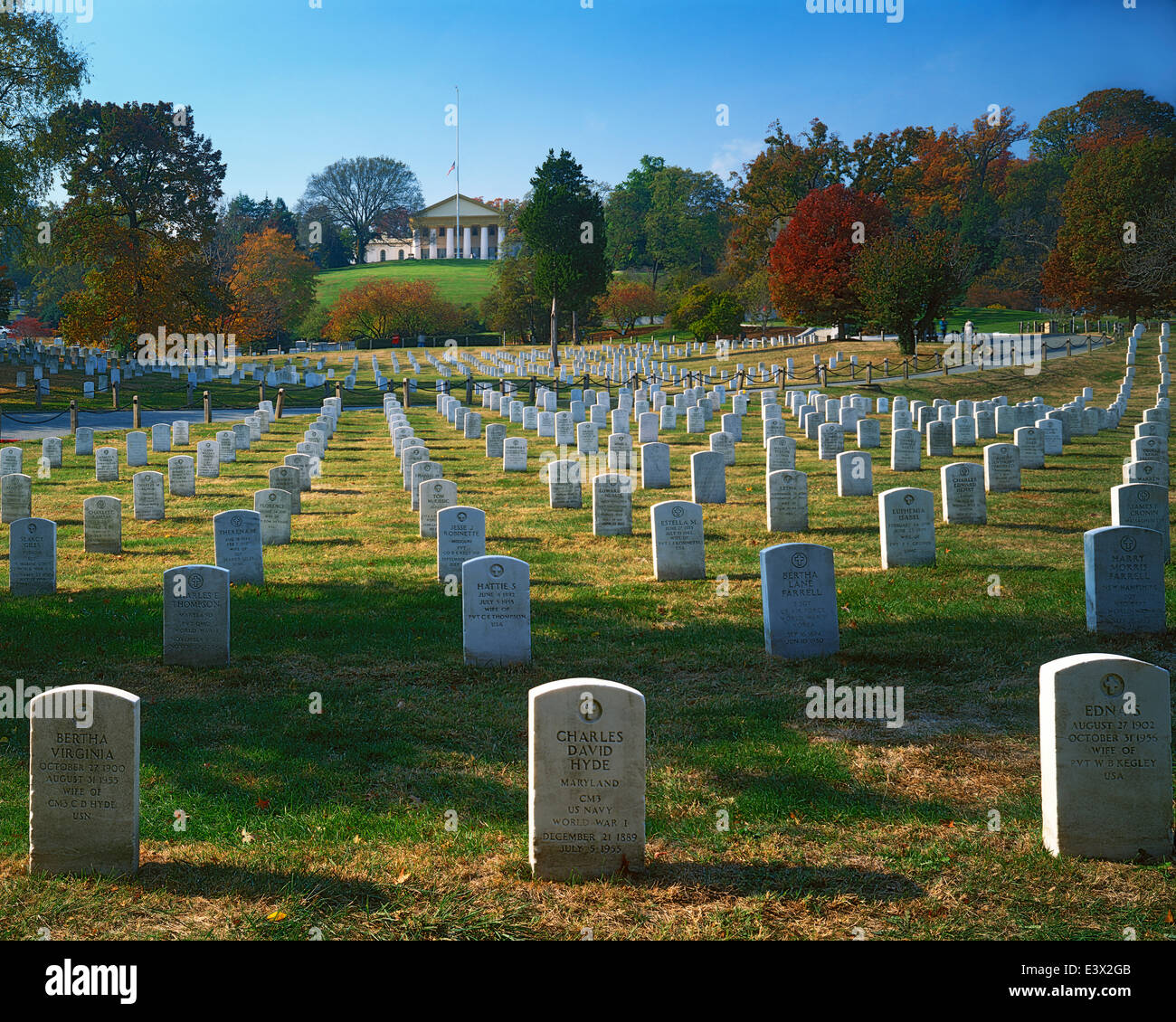 USA, Virginia, Arlington National Cemetery Stock Photo