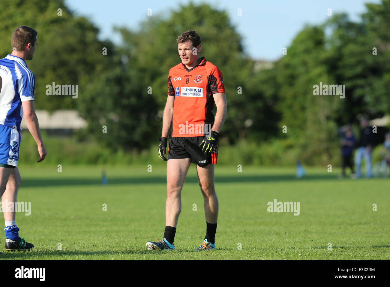 Ballinteer's David Gillick (centre) in action during the Dublin GAA