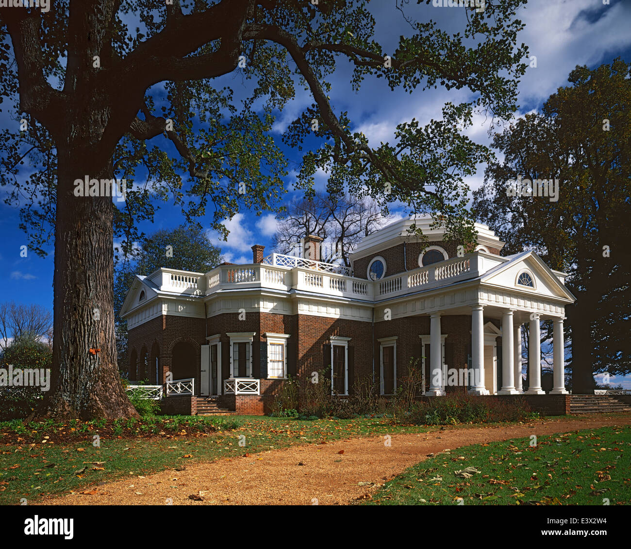 USA, Virginia, Albemarle County, Monticello Stock Photo