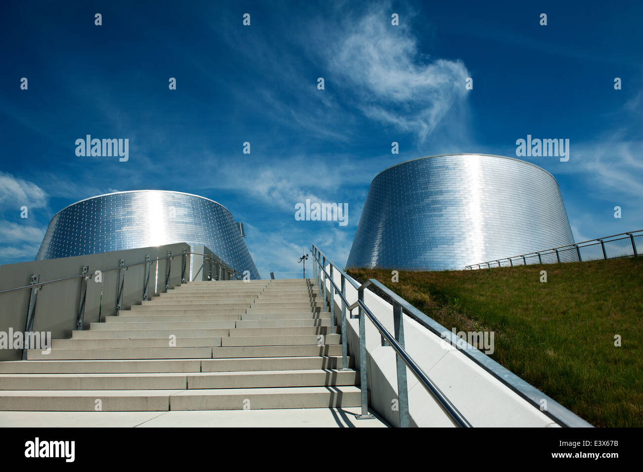 Olympic park in Montreal, Quebec, Canada Stock Photo