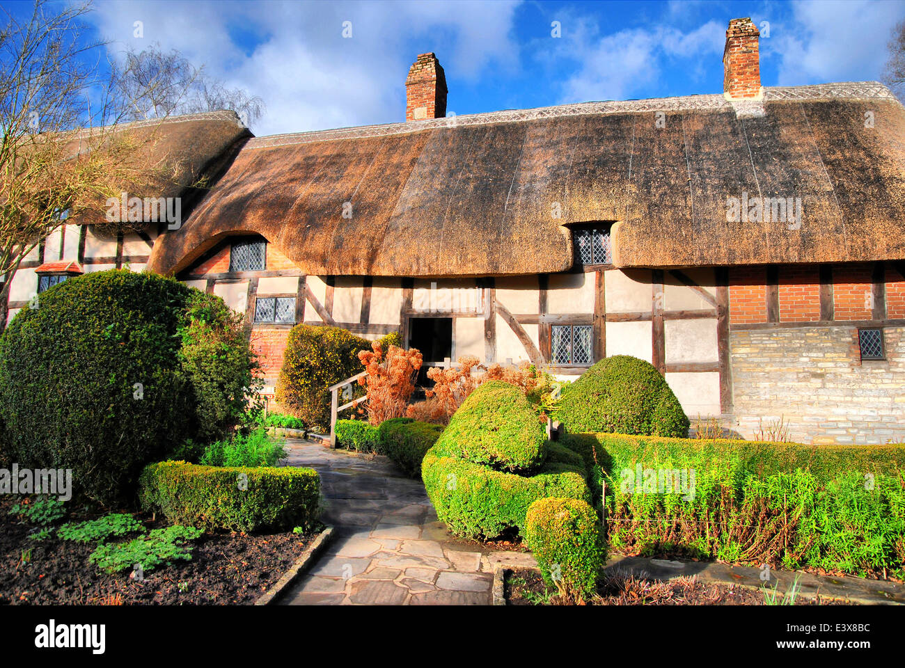 Shakespeare's Houses & Gardens Stock Photo Alamy