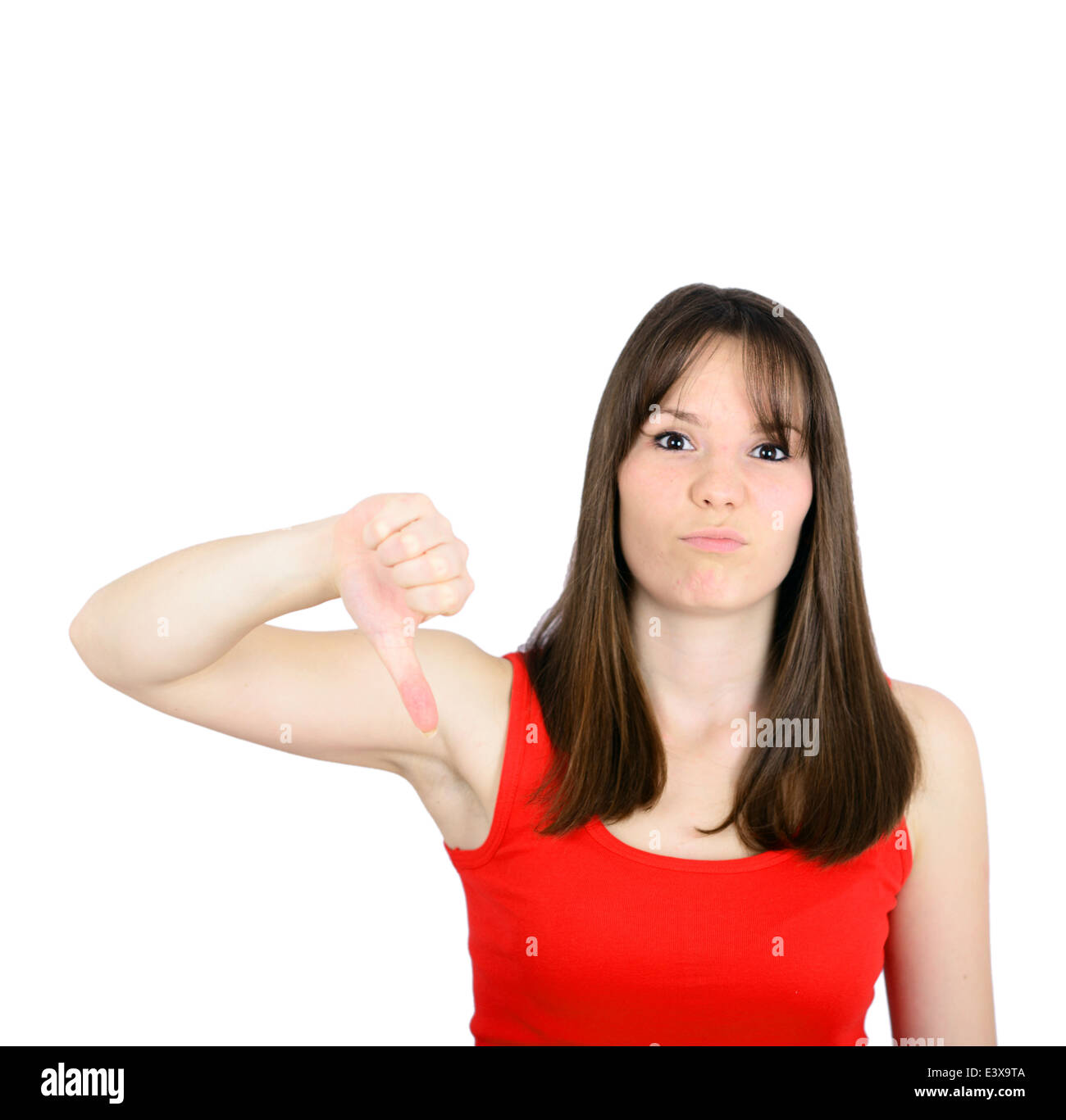 Thumbing down hi-res stock photography and images - Alamy