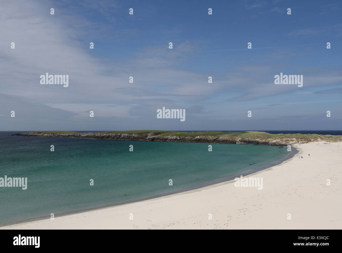 Breckon Sands Yell Shetland Scotland  June 2014 Stock Photo