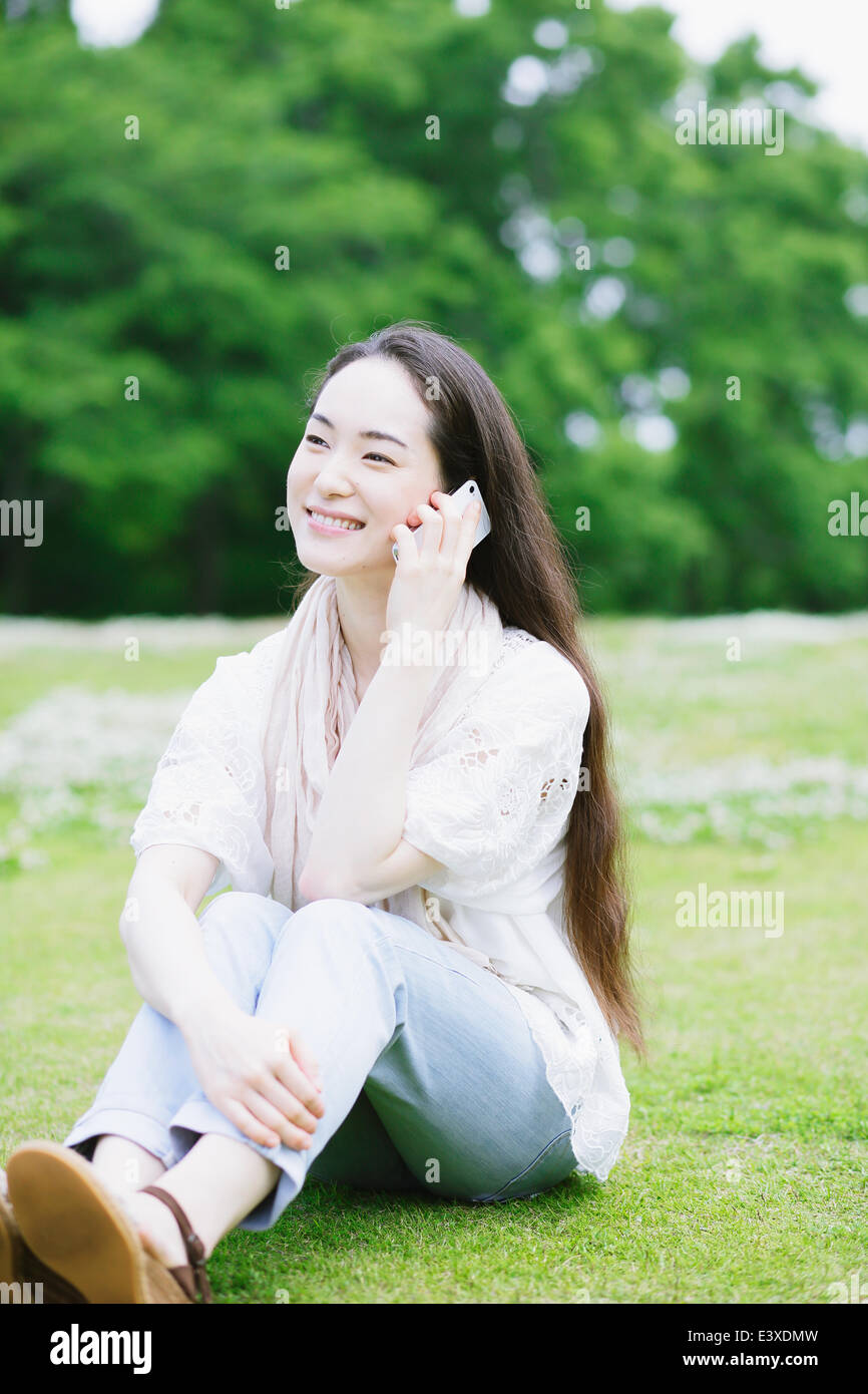 Japanese hair wrap hi-res stock photography and images - Alamy