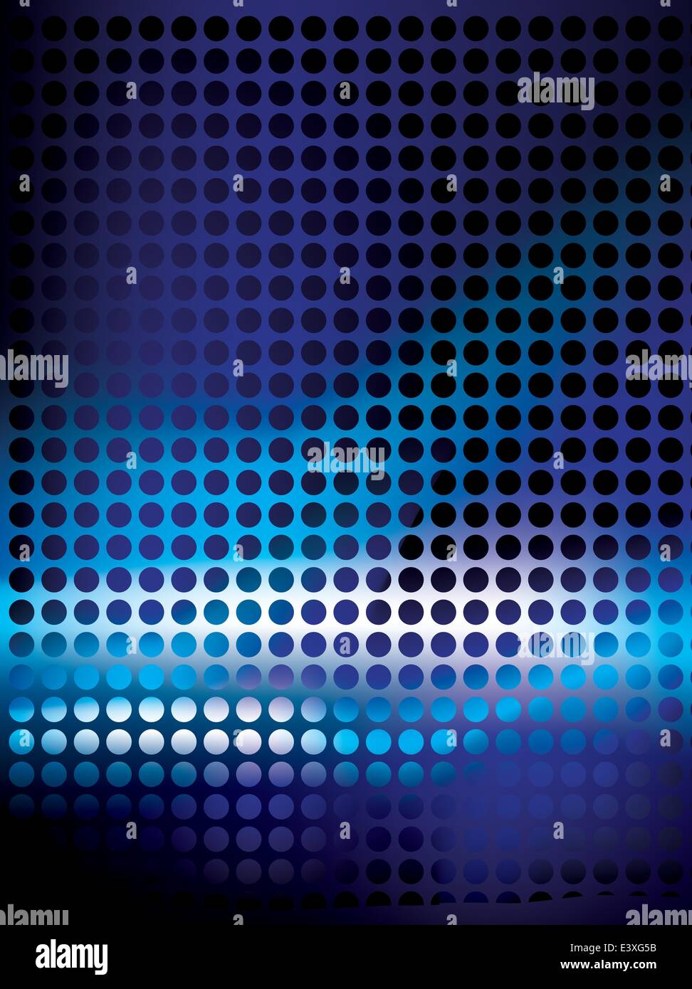 blue and black abstract background pattern with dots Stock Vector Image ...