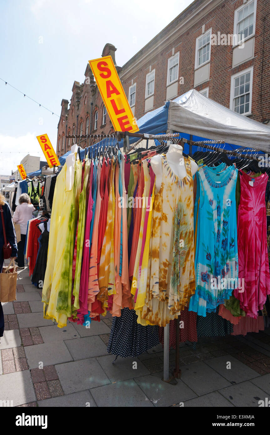 Clothes stall market uk hires stock photography and images Alamy